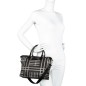 SAC MAIN BASIC VERNI BLEU FONCÉ LANCASTER
