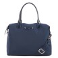 SAC MAIN BASIC VERNI BLEU FONCÉ LANCASTER