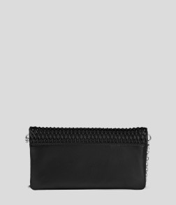SAC POCHETTE PORTEFEUILLE K/KUSHION NOIR KL
