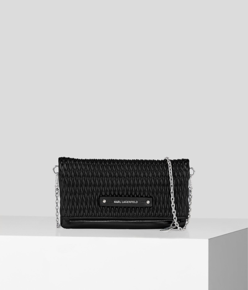 SAC POCHETTE PORTEFEUILLE K/KUSHION NOIR KL SAC POCHETTE PORTEFEUILLE K/KUSHION NOIR KL