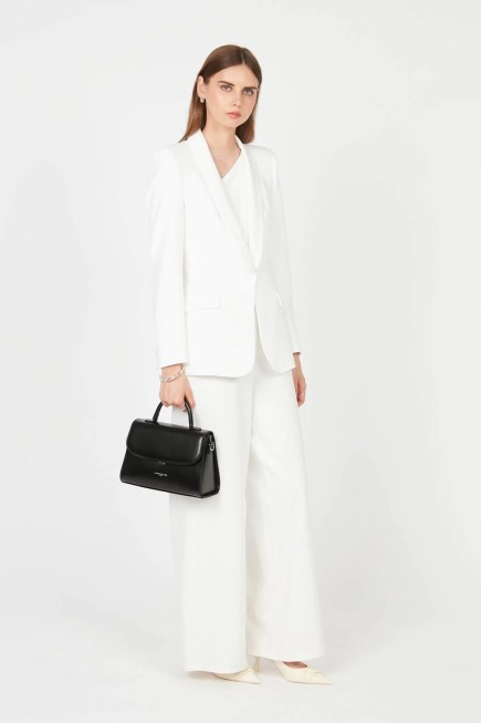 SAC PORTÉ MAIN SUAVE EVEN NOIR LANCASTER