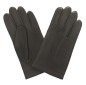 GANTS CUIR PRESTIGE HOMME BRUN DOUBLURE EN CACHEMIRE GLOVE STORY