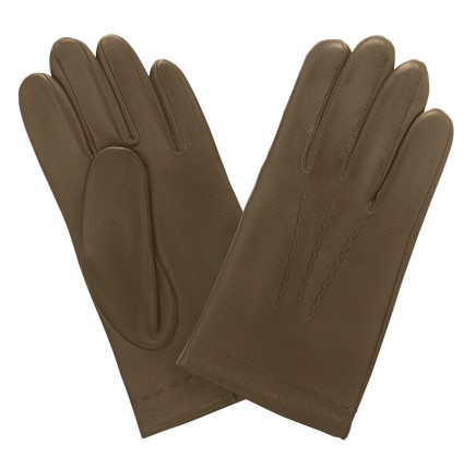 GANTS CUIR PRESTIGE HOMME CORK DOUBLURE EN CACHEMIRE GLOVE STORY