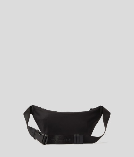 SAC BANANE EN NYLON K/IKONIK 2.0 NOIR KL