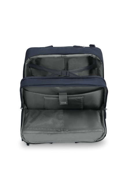 ROLLING TOTE 4BIZ CARBON BLUE LIPAULT