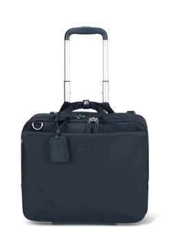 ROLLING TOTE 4BIZ CARBON BLUE LIPAULT