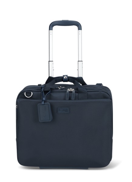 ROLLING TOTE 4BIZ CARBON BLUE LIPAULT