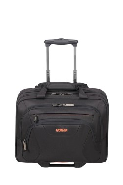 BUREAU MOBILE 15.6' AT WORK NOIR/ORANGE AMERICAN TOURISTER