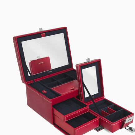 COFFRET BIJOUX GM GRENAT LE TANNEUR