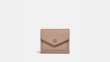 PETIT PORTEFEUILLE WYN TAUPE COACH
