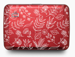 PORTE CARTES SMART CASE OSLO GRAVÉ FLORAL ÖGON DESIGN