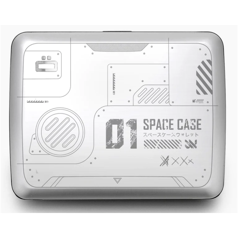 PORTE CARTES SMART CASE OSLO LARGE GRAVÉ SPACE CASE ÖGON DESIGN