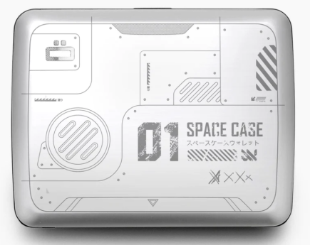 PORTE CARTES SMART CASE OSLO LARGE GRAVÉ SPACE CASE ÖGON DESIGN