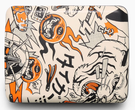 PORTE CARTES SMART CASE OSLO LARGE IMPRIMÉ PAIHEME ÖGON DESIGN