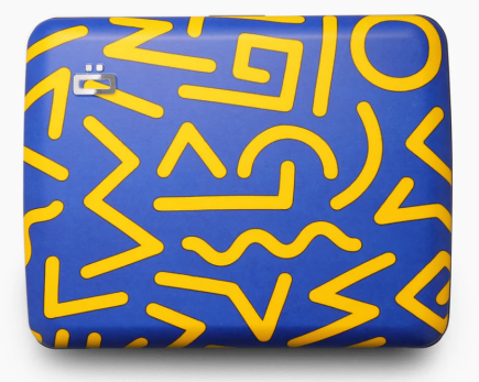 PORTE CARTES SMART CASE OSLO LARGE IMPRIMÉ ZIG ZAG ÖGON DESIGN