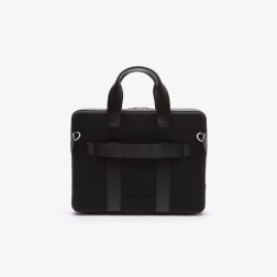 SAC ORDINATEUR CHANTACO NOIR LACOSTE