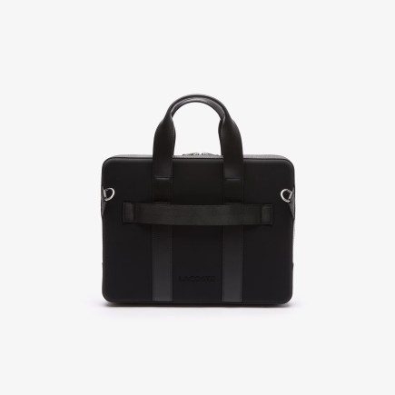 SAC ORDINATEUR CHANTACO NOIR LACOSTE
