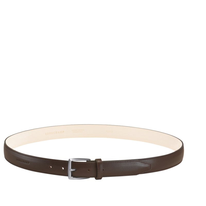 LONGCHAMP VÉGÉTAL CEINTURE HOMME MOKA