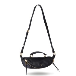 SAC PORTÉ CROISÉ S ORIGAMI DE LANCEL NOIR/DORÉ