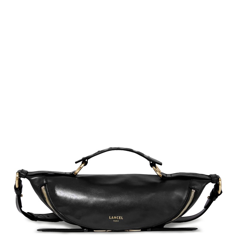 SAC PORTÉ CROISÉ S ORIGAMI DE LANCEL NOIR/DORÉ SAC PORTÉ CROISÉ S ORIGAMI DE LANCEL NOIR/DORÉ