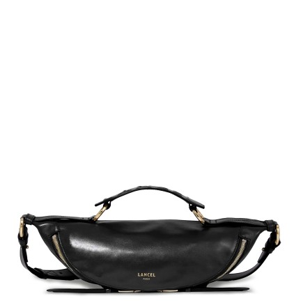 SAC PORTÉ CROISÉ S ORIGAMI DE LANCEL NOIR/DORÉ