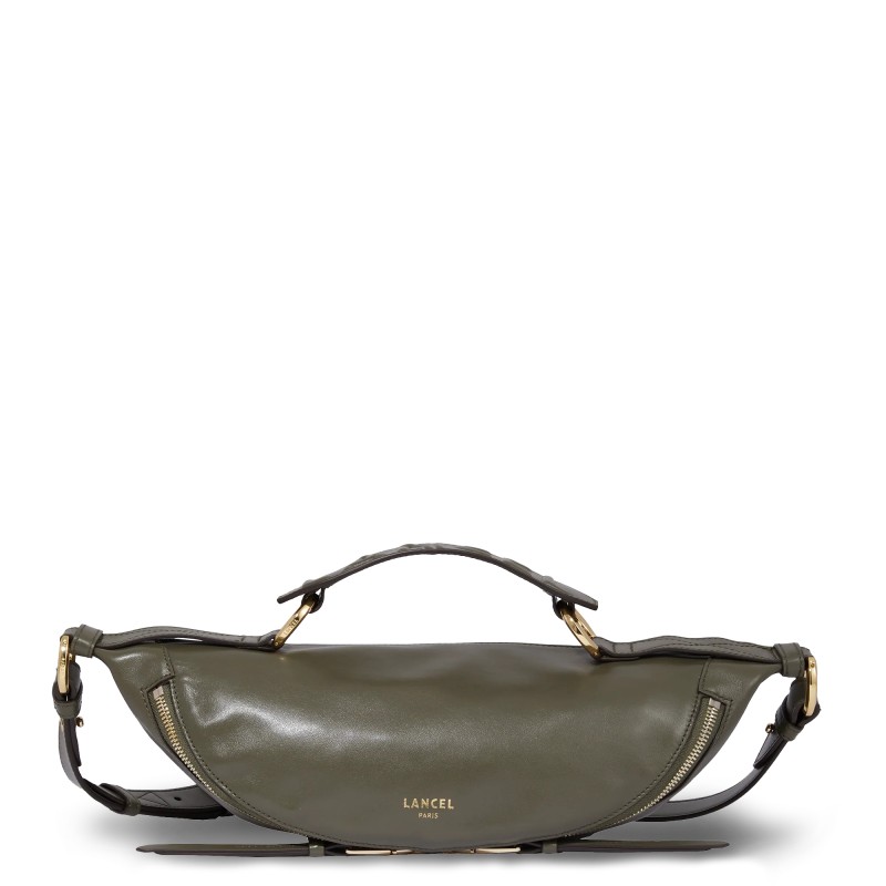 SAC PORTÉ CROISÉ S ORIGAMI DE LANCEL KAKI FONCÉ