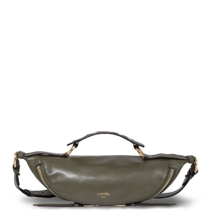 SAC PORTÉ CROISÉ S ORIGAMI DE LANCEL KAKI FONCÉ