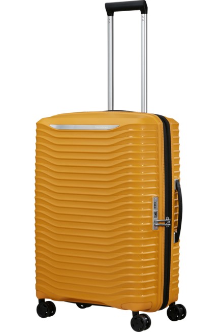 VALISE 4 ROUES EXTENSIBLE 68CM UPSCAPE JAUNE SAMSONITE