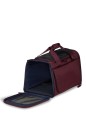 SAC DE TRANSPORT POUR ANIMAUX CITY PLUME BORDEAUX LIPAULT