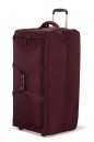 SAC DE VOYAGE 2 ROUES 78 CM FOLDABLE PLUME BORDEAUX LIPAULT