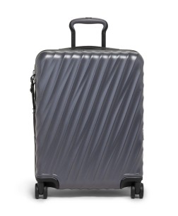 VALISE CABINE EXTENSIBLE CONTINENTAL 55CM 19 DEGREE POLYCARBONATE GRIS TEXTURÉ TUMI