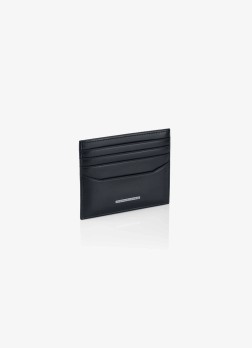 PORTE CARTE NOIR STEEL LOGO PORSCHE DESIGN