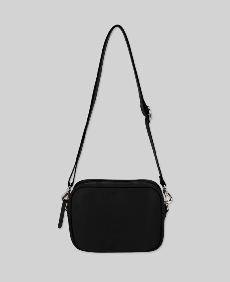 SAC BANDOULIÈRE AURA BAROUDEUSE NOIR FOURÉS SAC BANDOULIÈRE AURA BAROUDEUSE NOIR FOURÉS