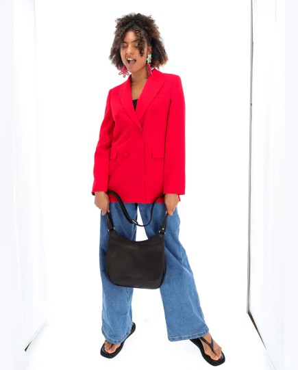 SAC PORTÉ CROISÉ ARTHÉMIS BAROUDEUSE NOIR FOURÉS