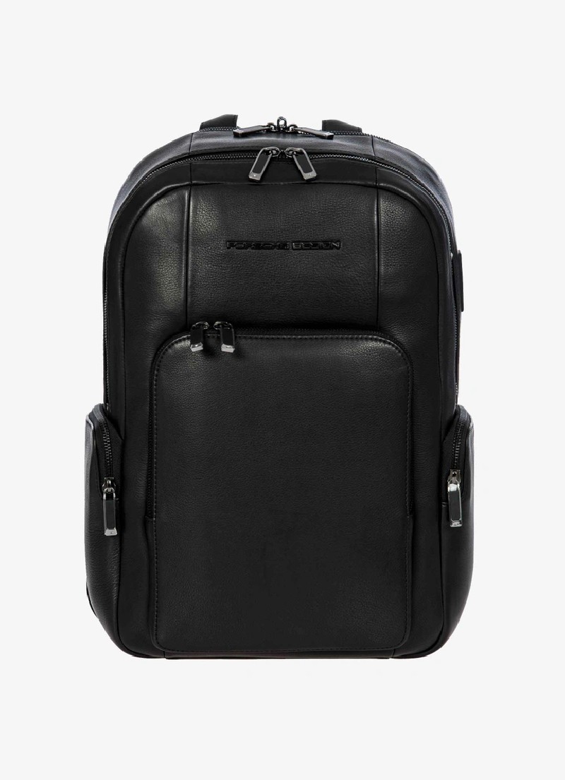 SAC À DOS M NOIR ROADSTER LEATHER PORSCHE DESIGN SAC À DOS M NOIR ROADSTER LEATHER PORSCHE DESIGN