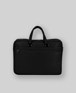 SERVIETTE BUSINESS PORTE ORDINATEUR ITHAQUE LARGE BAROUDEUR NOIR FOURÉS