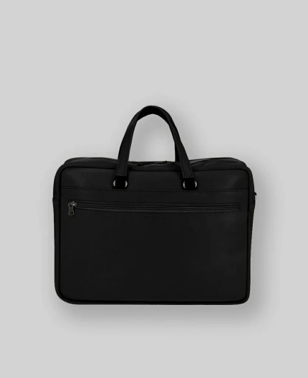 SERVIETTE BUSINESS PORTE ORDINATEUR ITHAQUE LARGE BAROUDEUR NOIR FOURÉS