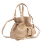 SAC SEAU M PREMIER FLIRT CAPPUCCINO/DORÉ LANCEL
