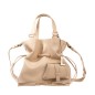 SAC SEAU M PREMIER FLIRT CAPPUCCINO/DORÉ LANCEL