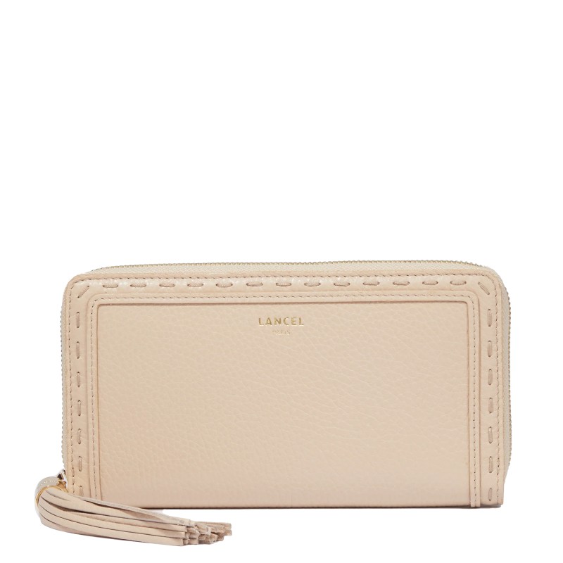 COMPAGNON LONG ZIPPÉ PREMIER FLIRT CAPPUCCINO/DORÉ/DORÉ LANCEL COMPAGNON LONG ZIPPÉ PREMIER FLIRT CAPPUCCINO/DORÉ/DORÉ LANCEL