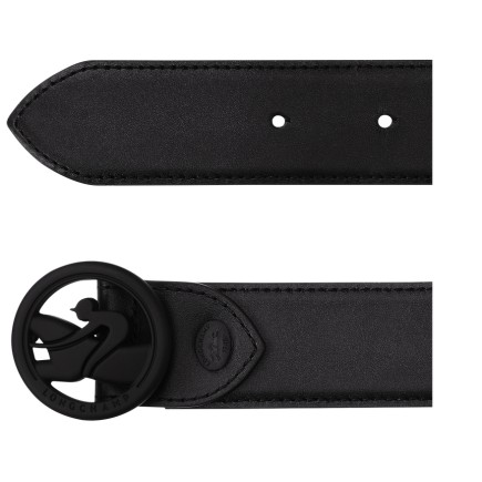 LONGCHAMP BOX-TROT COLORS CEINTURE HOMME NOIR