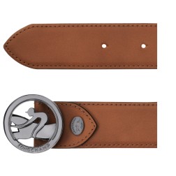 LONGCHAMP BOX-TROT CEINTURE HOMME COGNAC