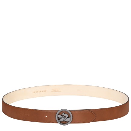 LONGCHAMP BOX-TROT CEINTURE HOMME COGNAC
