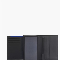 PORTEFEUILLE VERTICAL ZIPPÉ MARTIN NOIR LE TANNEUR