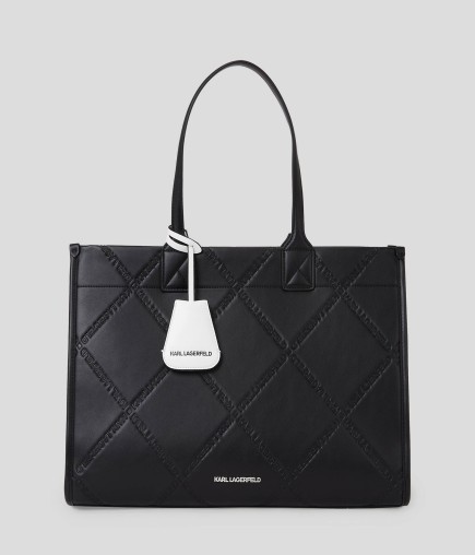 SAC CABAS L K/SKUARE NOIR KL