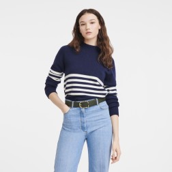 LONGCHAMP LE FOULONNÉ CEINTURE FEMME KAKI