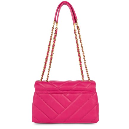 SAC TROTTEUR SOFT MATELASSÉ FUXIA LANCASTER