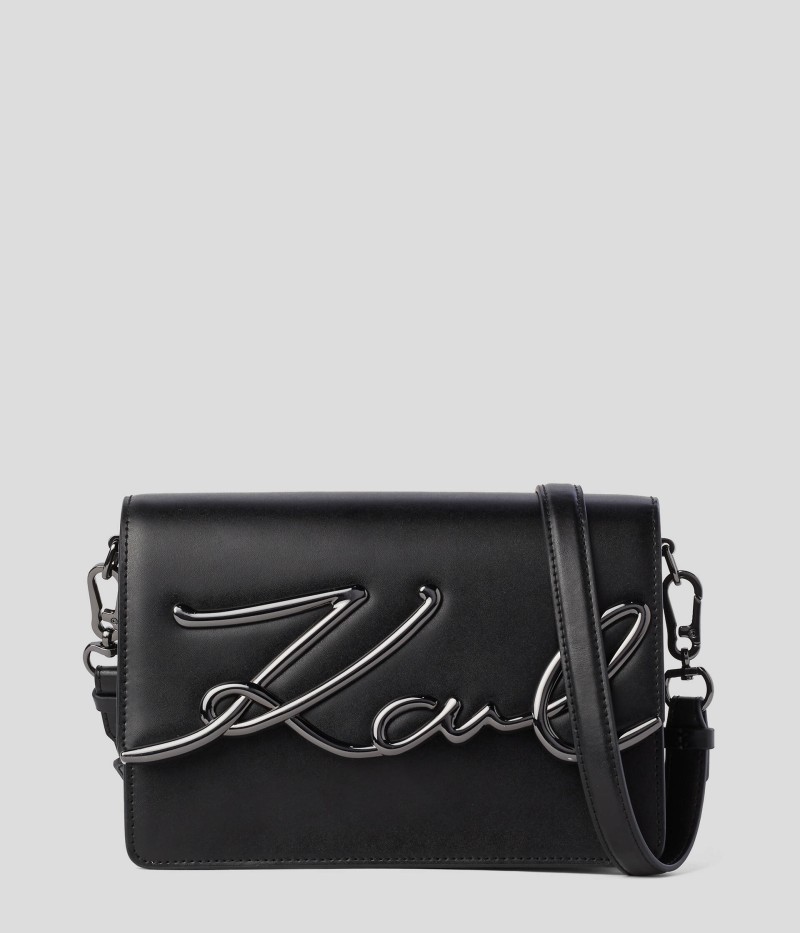 SAC PORTÉ ÉPAULE K/SIGNATURE NOIR KL