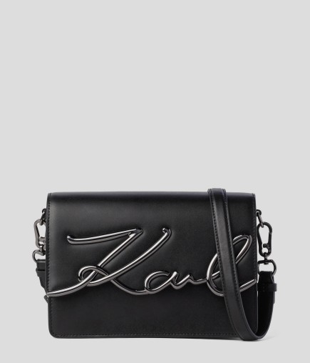 SAC PORTÉ ÉPAULE K/SIGNATURE NOIR KL