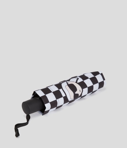 PARAPLUIE K/IKONIK KARL NOIR/BLANC KL